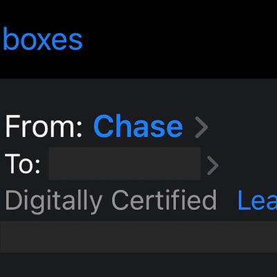 iOS 16 Digitally Certified Mail