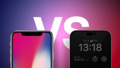 iPhone X vs iPhone 14 Pro features