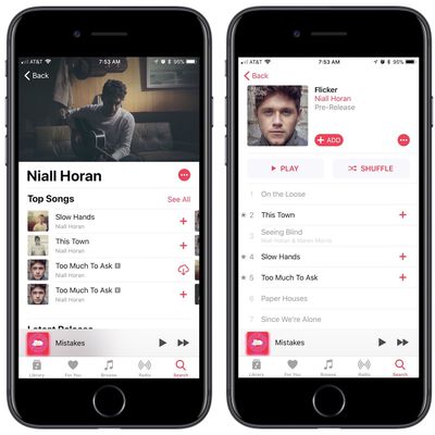 apple music niall