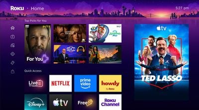 Roku 2026 Home Screen