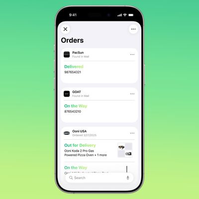 ios 26 wallet order tracking