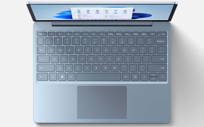 surface laptop go 2 - مایکروسافت با به روز رسانی لپ تاپ ارزان قیمت سرفیس برای عرضه مک بوک ایر جدید آماده می شود