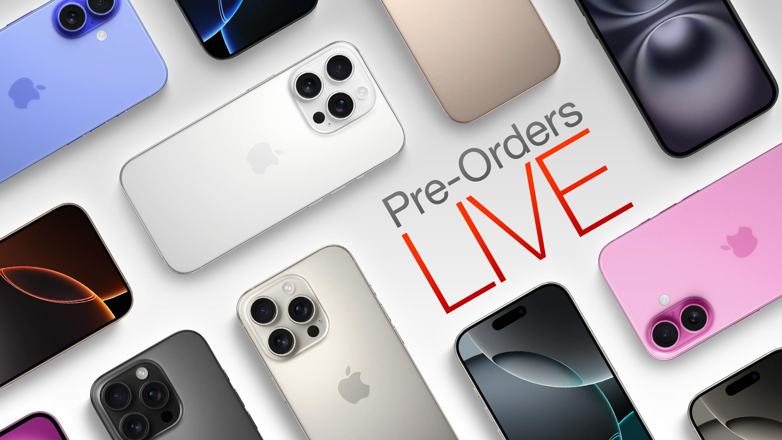 iPhone 16 and iPhone 16 Pro Models Now Available for Pre-Order