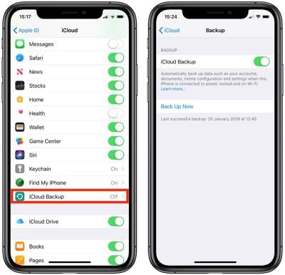 how to back up ios device 1 1