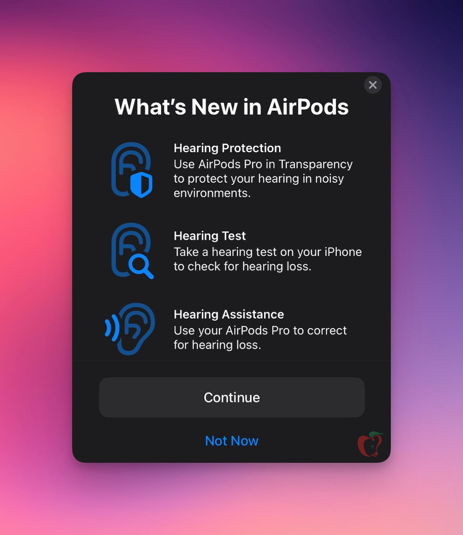 Apple готовится добавить функцию слухового аппарата в AirPods Pro 2