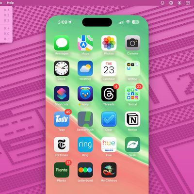 iphone mirroring larger smaller