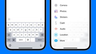 rediseño de mensajes ios 17