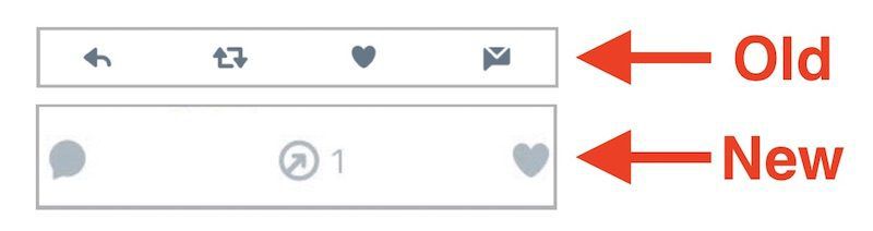 Twitter Testing Out iOS Redesign That Turns 'Retweet' Icon Into ...