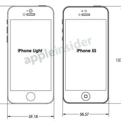 iphone 5s low cost design front