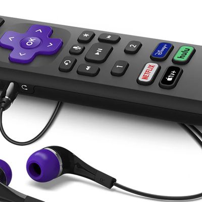 roku remote apple tv button