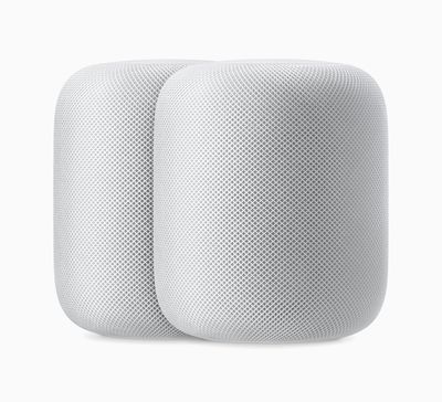 Apple HomePod pair white