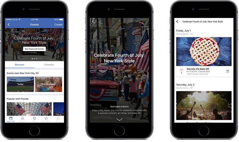 Facebook for iOS Now Features Human-Curated Events List in 10 Cities ...