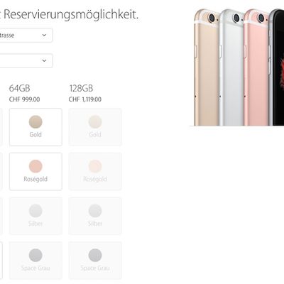 iPhone 6s Switzerland