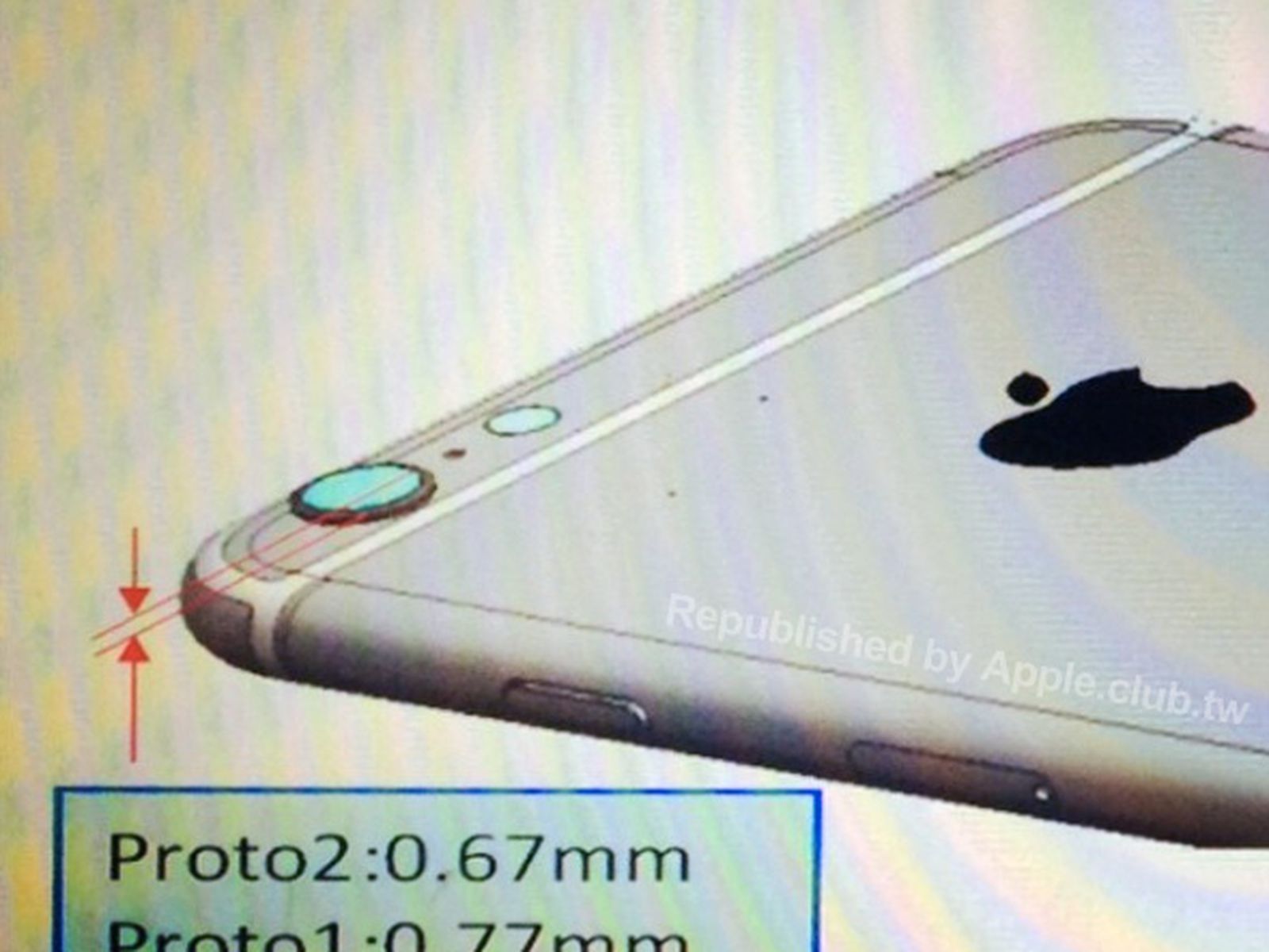 Alleged Schematic Shows Protruding Camera Ring On 4 7 Inch Iphone 6 Macrumors