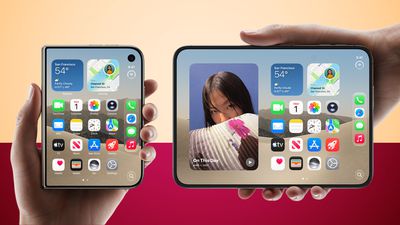 iPhone Duo: поворот экрана блокировки на одном или обоих дисплеях