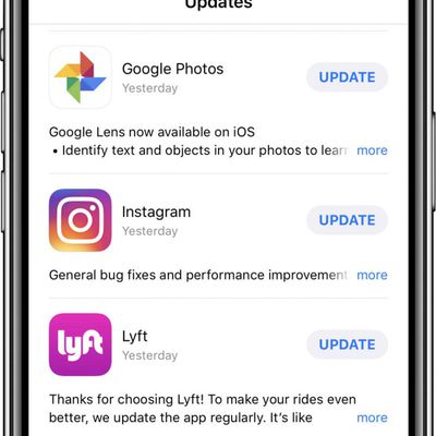 app store updates