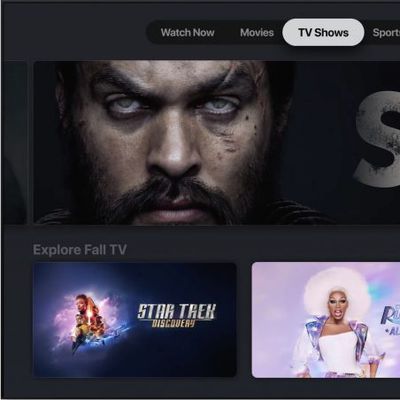 apple tv app shows