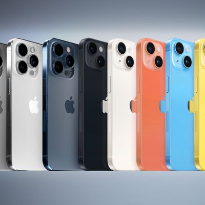 iPhone 15 All Colors Mock Feature