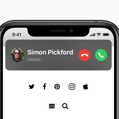 ios 14 incoming phone call