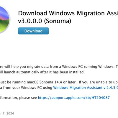 migration assistant