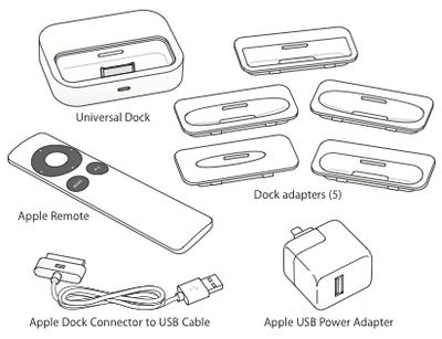 153309 universal dock included