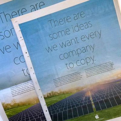apple earth day ad
