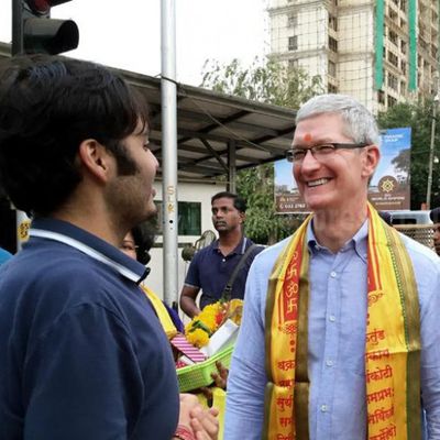 Tim Cook IndianExpress