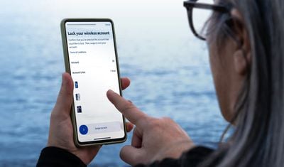 att wireless account lock