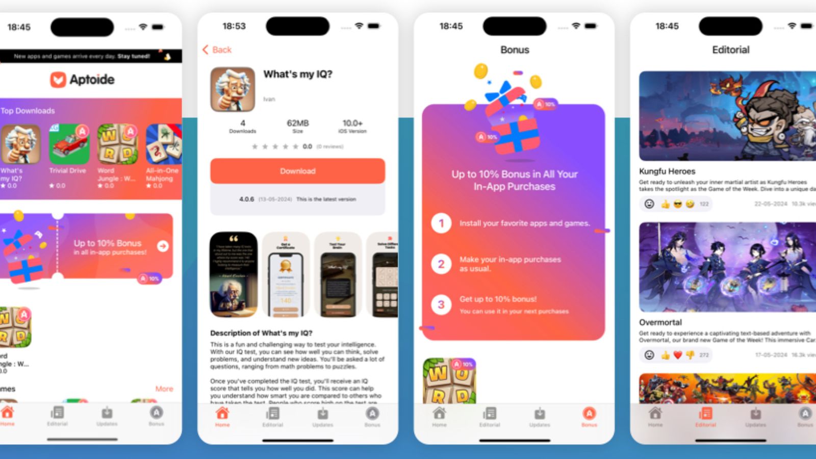 Aptoide Launching Alternative iOS Game Marketplace in EU - MacRumors