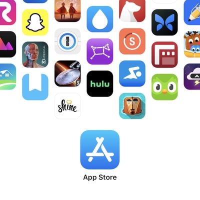 apple app store page