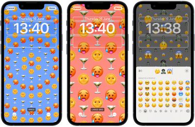 Emoji Lock Screen Wallpaper: \