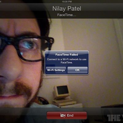 ipad facetime lte failed