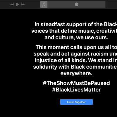 apple music black out tuesday