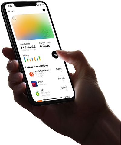 Apple Card in wallet app