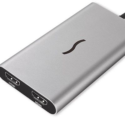 sonnet thunderbolt 3 to dual hdmi 2 0