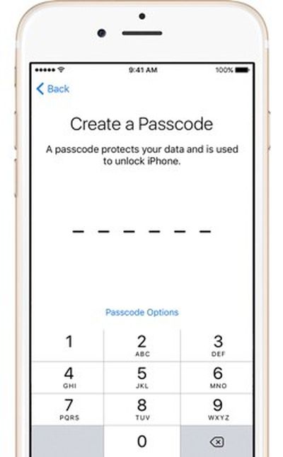 iphonecreateapasscode