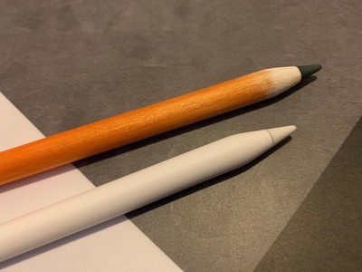 New Apple Pencil Sandpapered To Look And Feel Like A Real Pencil Macrumors