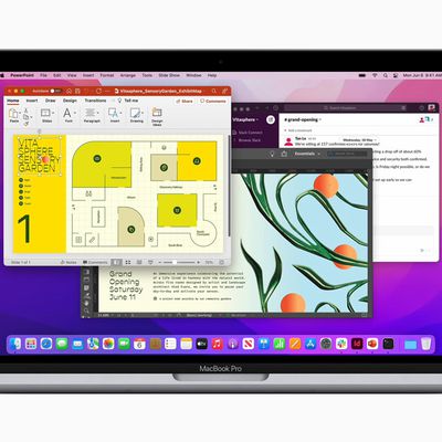 Apple WWDC22 MacBook Pro 13 multitasking demo 220606 big