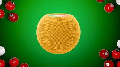 homepod red ornaments
