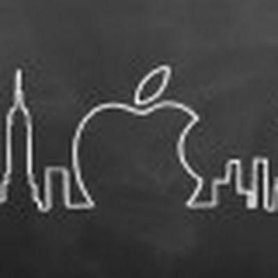 apple guggenheim event skyline