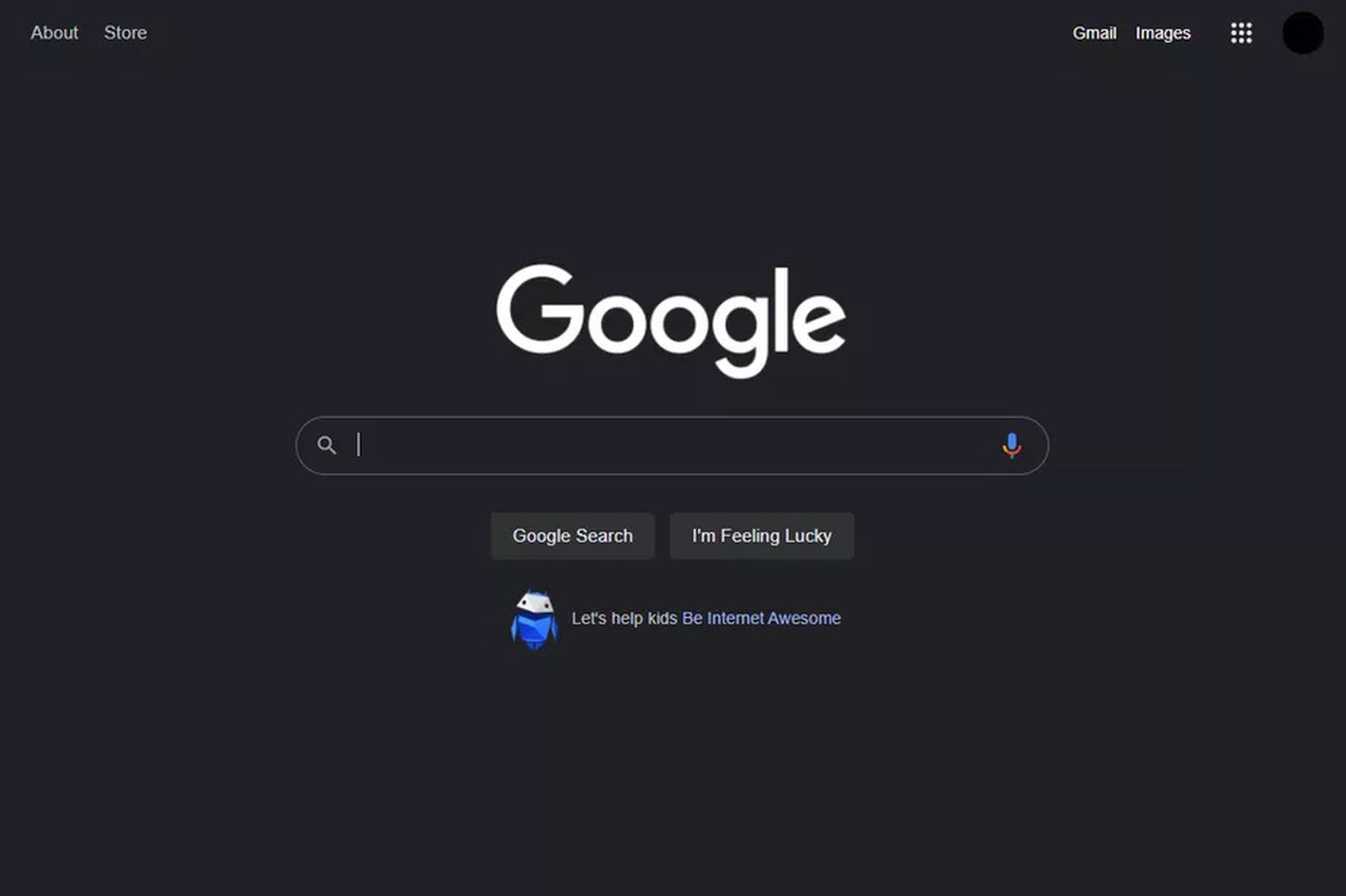Google re-tests dark mode for desktop search