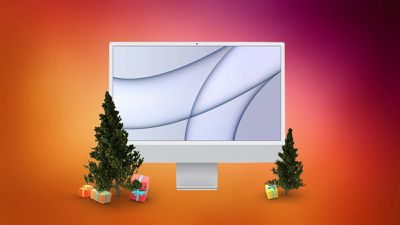 silver imac holiday image