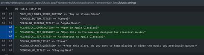 apple classical app