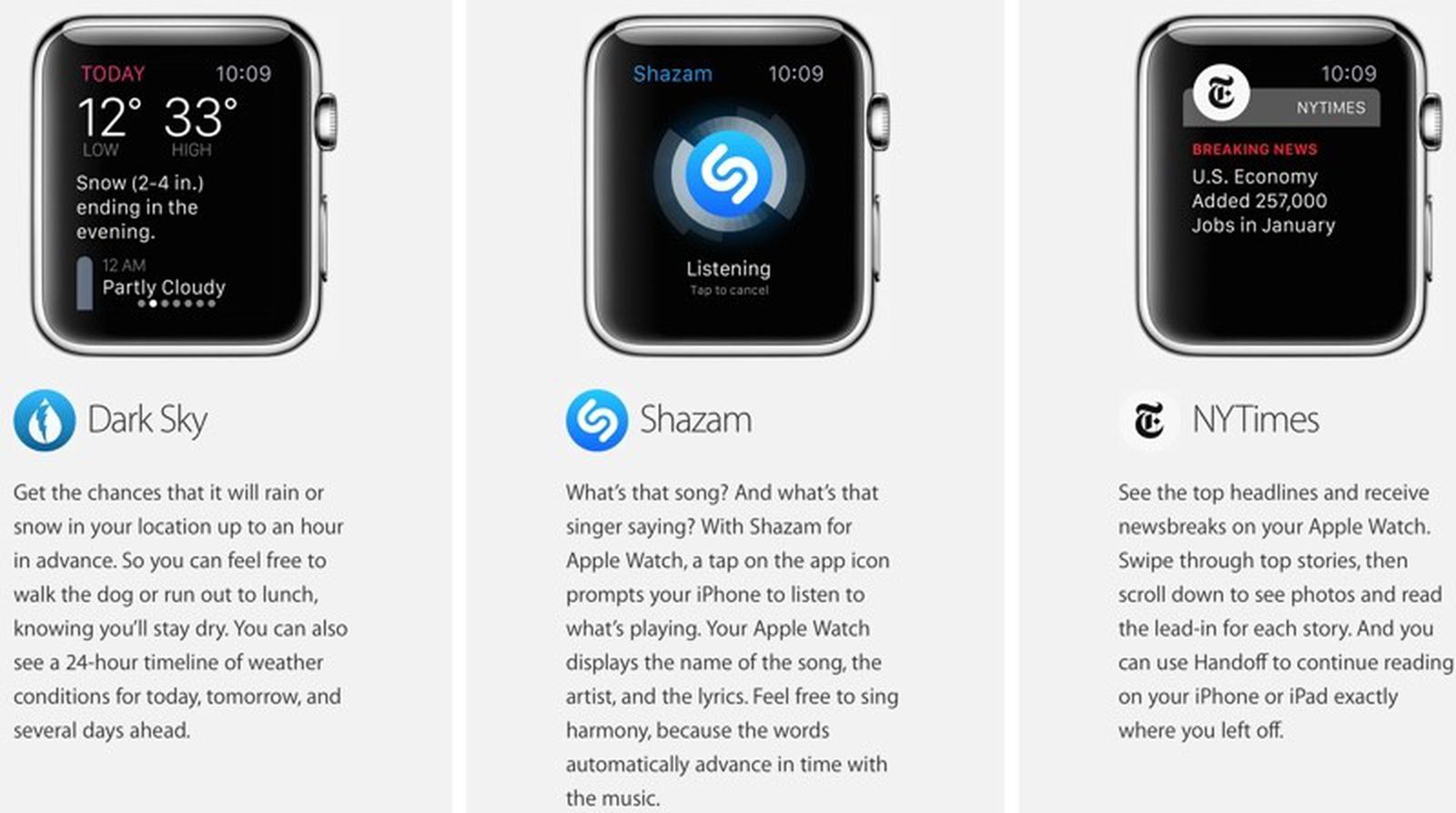 Apple Watchはソフトウェアの見直しを行っている