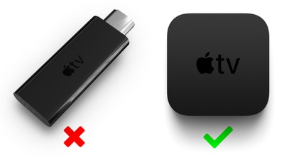 Apple TV Stick vs Box Feature