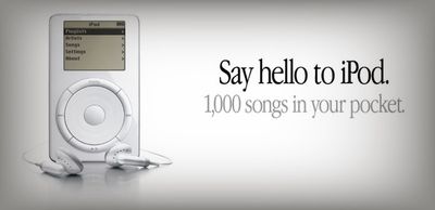 ipod 2001 1000 songs