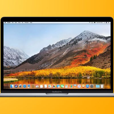 2017 2018 macbook pro yellow feature