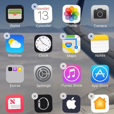 iOS 10 delete stock apps