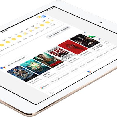 google assistant ipad