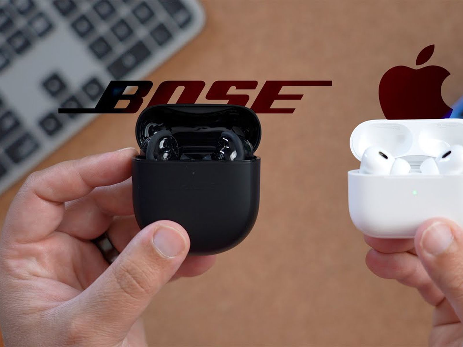 AirPods Pro 2 vs. Bose QuietComfort Buds 2 : quels écouteurs sans